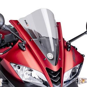 Racing skjerm egnet for Yamaha YZF-R 125 08-18 klar fairing skjerm Puig 4637W