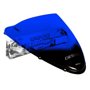 Racing skjerm egnet for Ducati 848 / 1098 / 1198 07-13 blå kåpeskjerm Puig 4667A