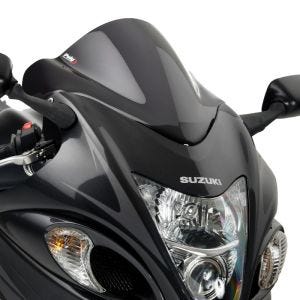 Racing frontrute egnet for Suzuki Hayabusa 08-17 mørk tonet frontrute Puig 4826F