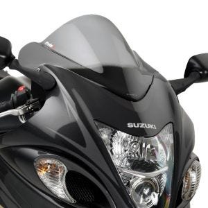 Racing skjerm egnet for Suzuki Hayabusa 08-17 røykgrå kåpeskjerm Puig 4826H