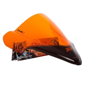 Racing skjerm egnet for Suzuki Hayabusa 08-17 Orange fairing skjerm Puig 4826T