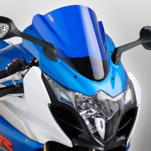 Racing skjerm Z egnet for Suzuki GSX-R 1000 09-16 blå frontrute Puig 4933A