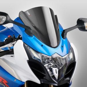 Racing skjerm Z egnet for Suzuki GSX-R 1000 09-16 carbon look fairing skjerm Puig 4933C