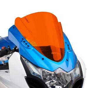 Racing skjerm Z egnet for Suzuki GSX-R 1000 09-16 Oransje kåpeskjerm Puig 4933T