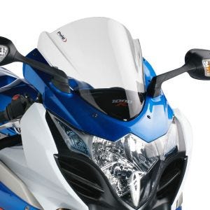 Racing skjerm Z egnet for Suzuki GSX-R 1000 09-16 klar kåpeskjerm Puig 4933W