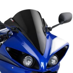 Racing skjerm Z egnet for Yamaha YZF-R1 09-14 svart kåpeskjerm Puig 4935N