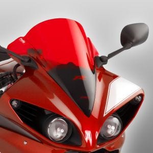 Racing skjerm Z egnet for Yamaha YZF-R1 09-14 rød kåpeskjerm Puig 4935R