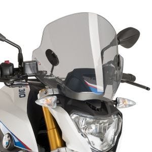 Frontrute egnet for Royal Enfield Meteor 350 21-24 røykgrå Puig Trend