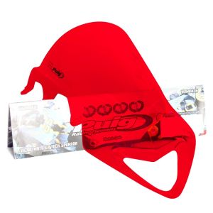 Racing skjerm Z egnet for BMW S 1000 RR 09-14 rød kåpeskjerm Puig 5205R