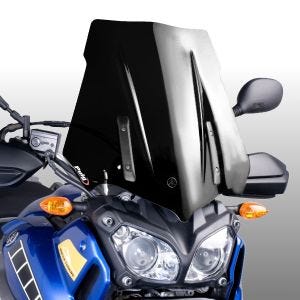 Turskjerm egnet for Yamaha XT 1200 Z Super Ténéré 10-13 svart frontrute Puig 5568N