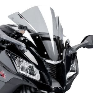Racing skjerm Z egnet for Kawasaki ZX-10R 11-15 røykgrå kåpeskjerm Puig 5603H