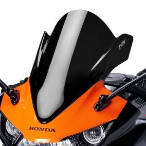 Racing skjerm Puig Z egnet for Honda CBR125R 04-16 svart Puig 5641N