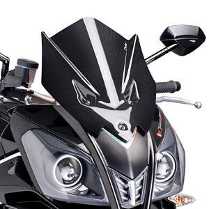 Racing skjerm Z egnet for Aprilia Tuono V4 R 11-14 carbon look fairing skjerm Puig 5647C