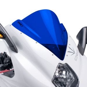 Racing skjerm Z egnet for MV Agusta F3 800 / 675 12-21 blå frontrute Puig 5651A