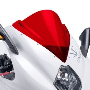 Racing skjerm Z egnet for MV Agusta F3 800 / 675 12-21 rød frontrute Puig 5651R