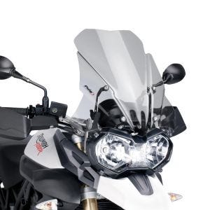 Turskjerm egnet for Triumph Tiger 800/ XC 11-14 røykgrå frontrute Puig 5652H