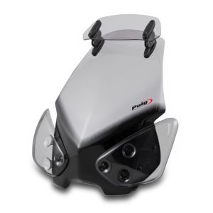Spoiler turskjerm egnet for Kawasaki Versys 650 10-14 røykgrå frontrute Puig 5905H