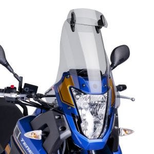 Spoiler turskjerm egnet for Yamaha XT 660 Z Tenere 08-16 røykgrå frontrute Puig 5912H
