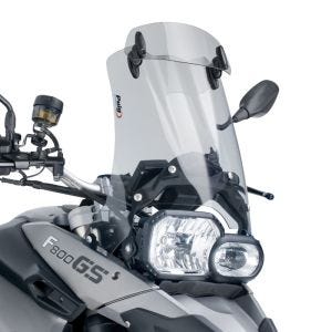 Spoiler turskjerm egnet for BMW F 800 GS 08-17 røykgrå frontrute Puig 5914H
