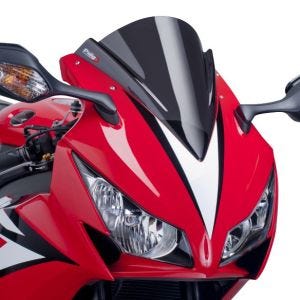 Racing skjerm Z egnet for Honda CBR 1000 RR Fireblade 12-16 mørk tonet kåpeskjerm Puig 5994F