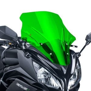 Turskjerm egnet for Kawasaki ER-6F 12-16 grønn frontrute Puig 5998V