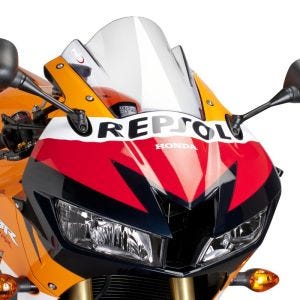 Racing skjerm Z egnet for Honda CBR 600 RR 13-16 klar kåpeskjerm Puig 6478W