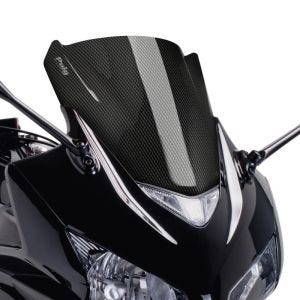 Racing skjerm Z egnet for Honda CBR 500 R 13-15 carbon look fairing skjerm Puig 6479C