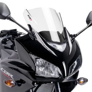Racing skjerm Z egnet for Honda CBR 500 R 13-15 klar frontrute Puig 6479W
