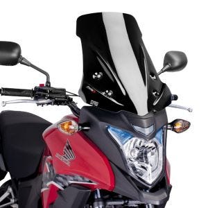 Turskjerm egnet for Honda CB 500 X 13-15 sort frontrute Puig 6480N