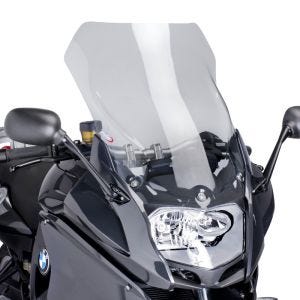 Turskjerm egnet for BMW F 800 GT 13-20 røykgrå frontrute Puig 6485H