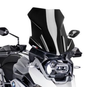 Tourenscheibe für BMW R 1200 GS / Adventure 13-18 schwarz Puig gebraucht