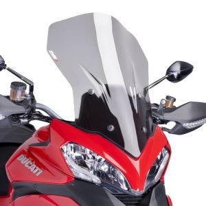 Turskjerm egnet for Ducati Multistrada 1200 / S 13-14 røykgrå frontrute Puig 6491H