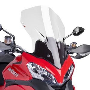 Turskjerm egnet for Ducati Multistrada 1200 / S 13-14 klar frontrute Puig 6491W
