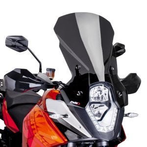 Turskjerm egnet for KTM 1190 Adventure / R 13-16 mørk tonet frontrute Puig 6494F