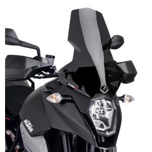 Turskjerm egnet for KTM 990 Supermoto SM T 09-12 mørk tonet frontrute Puig 6495F