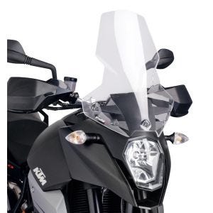 Turskjerm egnet for KTM 990 Supermoto SM T 09-12 klar frontrute Puig 6495W