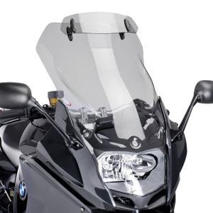 Spoiler turskjerm egnet for BMW F 800 GT 13-20 røykgrå frontrute Puig 6503H