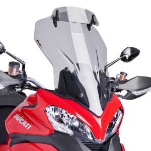 Spoiler turskjerm egnet for Ducati Multistrada 1200/ S 13-14 røykgrå frontrute Puig 6505H