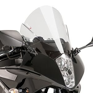 Racing skjerm Z egnet for Hyosung GT 650/i R 13-16 klar kåpeskjerm Puig 6716W