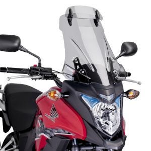 Spoiler turskjerm egnet for Honda CB 500 X 13-15 røykgrå frontrute Puig 6992H