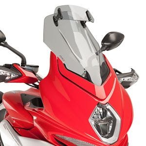 Spoiler turskjerm egnet for MV Agusta Turismo Veloce 14-21 Puig 7018H røykgrå frontrute