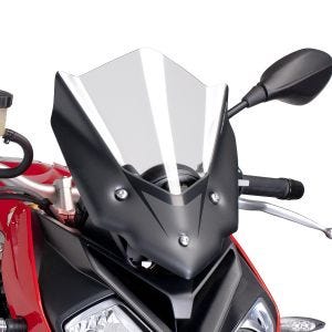 Racing skjerm Puig R egnet for BMW S1000R 14-22 klar Puig 7040W