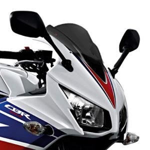 Racing skjerm Z egnet for Honda CBR 300 R 14-16 mørk tonet kåpeskjerm Puig 7228F
