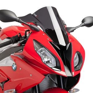 Racing skjerm Z egnet for BMW S 1000 RR 15-18 mørk tonet kåpeskjerm Puig 7564F