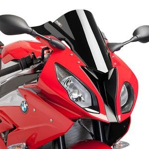Racing skjerm Z egnet for BMW S 1000 RR 15-18 svart kåpeskjerm Puig 7564N