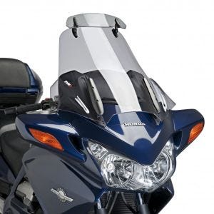 Spoiler turskjerm egnet for Honda Pan European ST 1300 02-16 røykgrå frontrute Puig 7591H