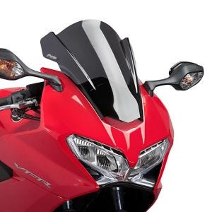 Racing skjerm Z egnet for Honda VFR 800 F 14-20 mørk tonet kåpeskjerm Puig 7598F