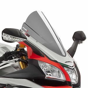 Racing skjerm Z egnet for Aprilia RSV4 RR / RF 15-20 røykgrå kåpeskjerm Puig 7614H