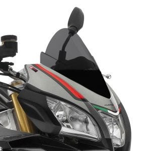 Racing skjerm Z egnet for Aprilia Tuono V4 1100 Factory 15-24 mørk tonet kåpeskjerm Puig