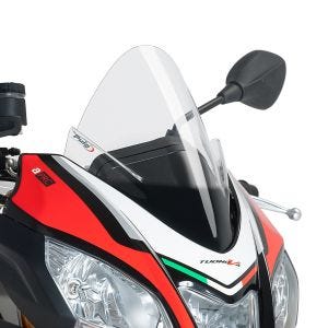 Racing skjerm Puig Z egnet for Aprilia TUONO V4R 1100/FAKTA 15-22 klar Puig 7615W
